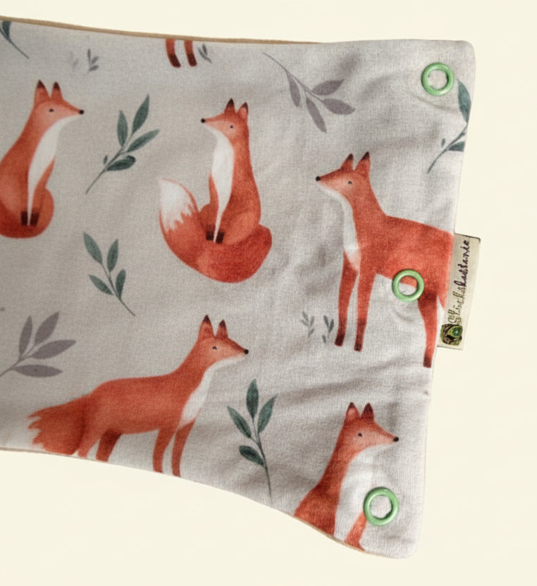 Loop mit Druckknöpfen „Fuchs“