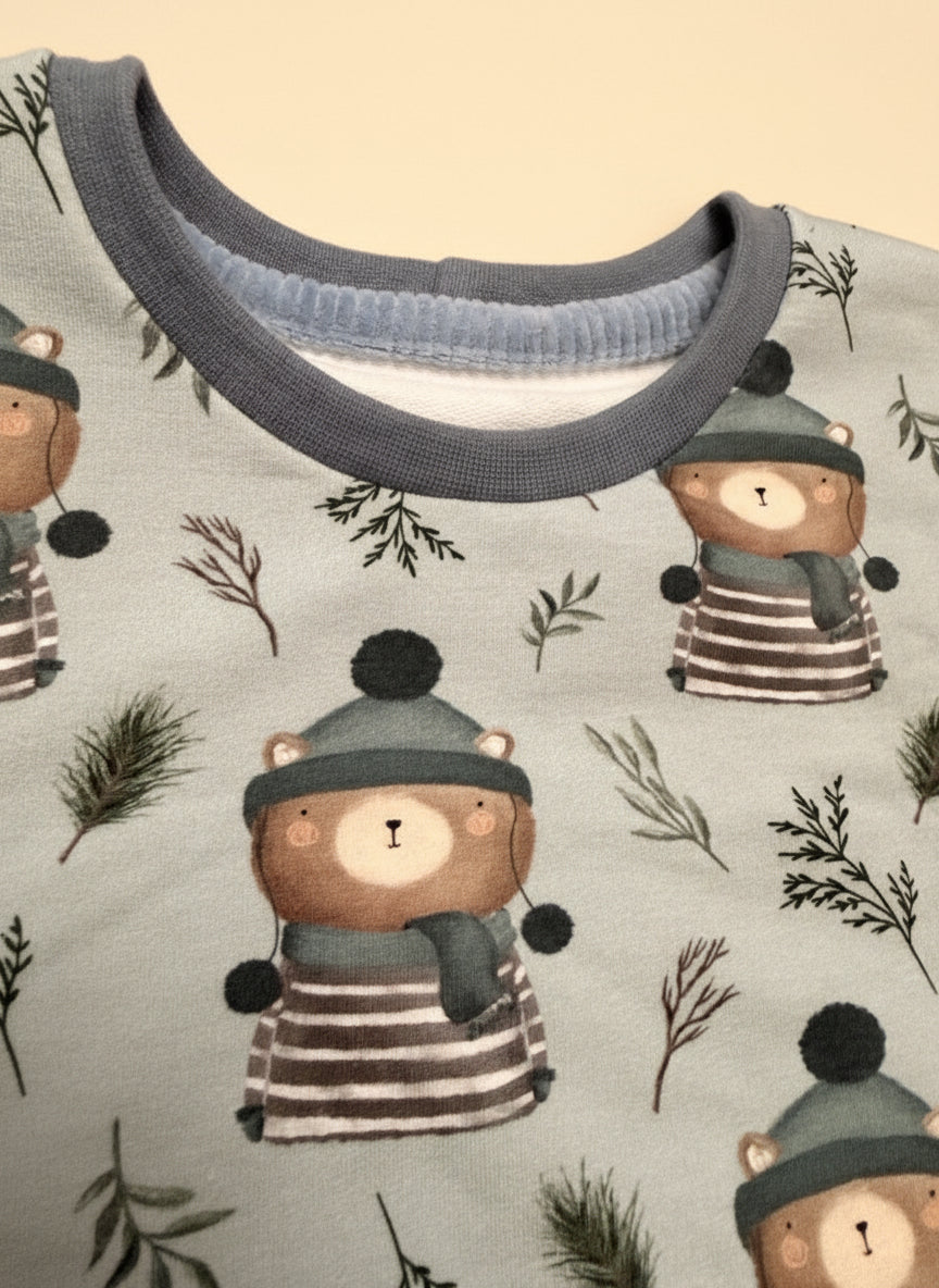 Oversized Sweater Winterbär Gr. 86