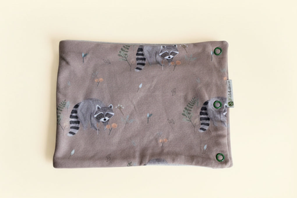 Loop mit Druckknöpfen „Waschbären“