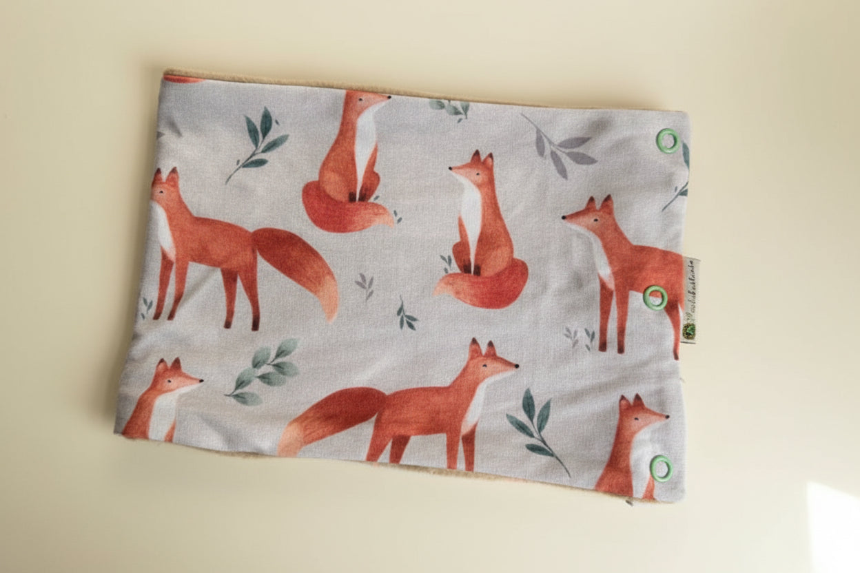 Loop mit Druckknöpfen „Fuchs“