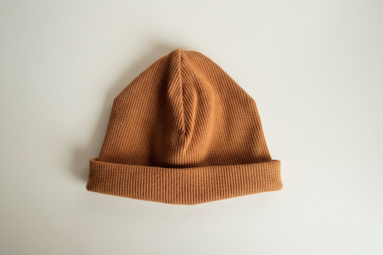 Beanie 34-38 Zimt