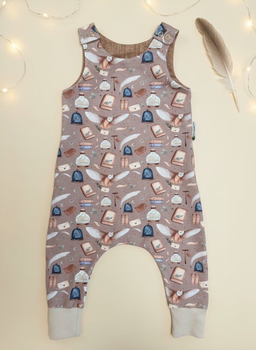 Harem Romper magische Eulen Gr. 80