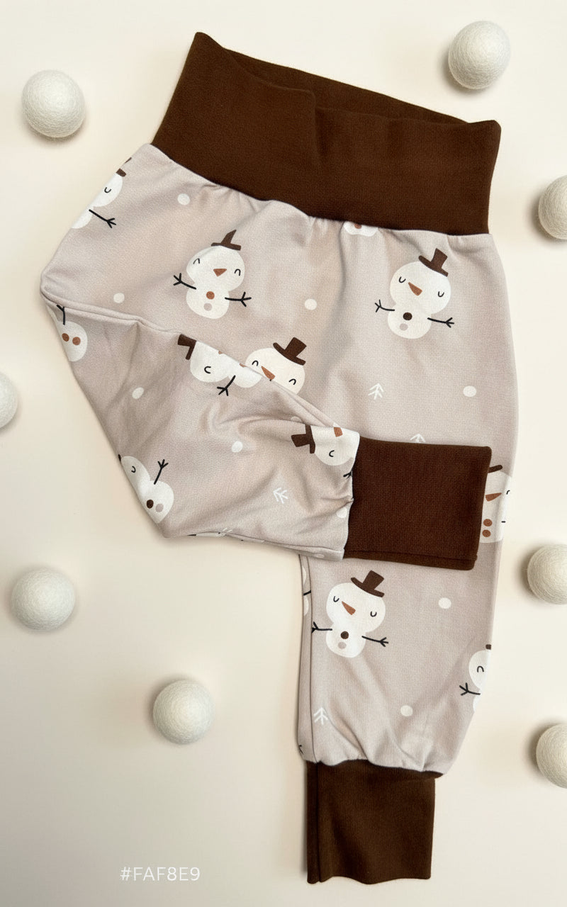 Pumphose Schneemann Gr. 92