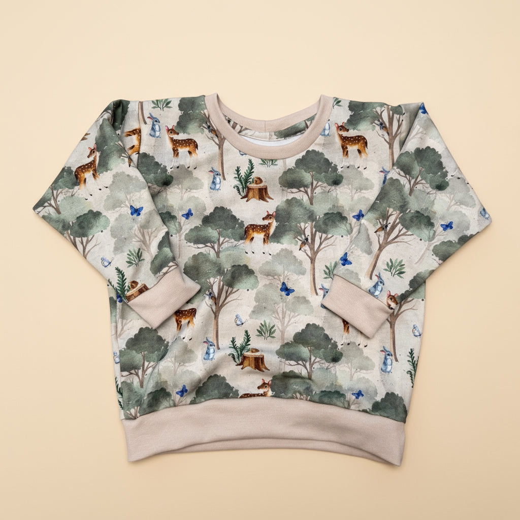Oversized Sweater Reh & Hase Gr. 98