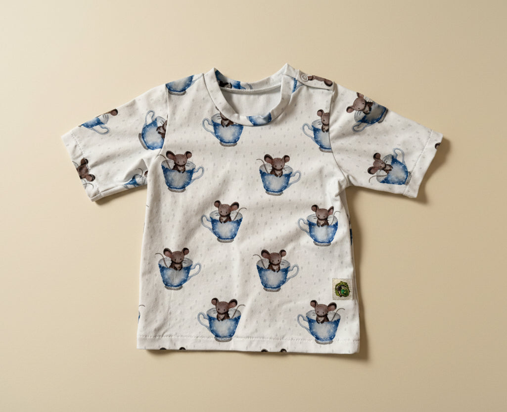 Shirt „Tassenmaus“ Gr. 86